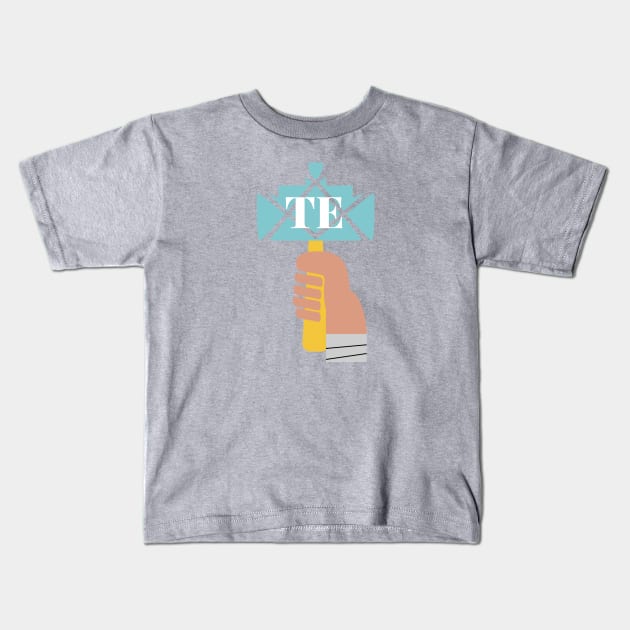 Ellison Hammer Kids T-Shirt by Tyler Teej